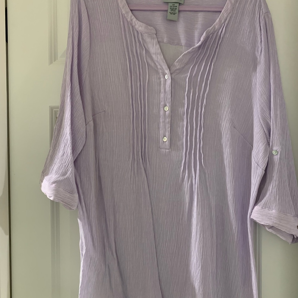 Catherines Light Purple Blouse